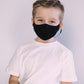 Kids black facemasks forsale facemasksaustralia facemaskstrap SheikeStik boys and girls
