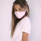 Girl with pink facemask forsale facemasksaustralia facemaskstrap SheikeStik