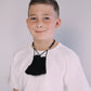 Kids black facemasks forsale facemasksaustralia facemaskstrap SheikeStik wear around neck